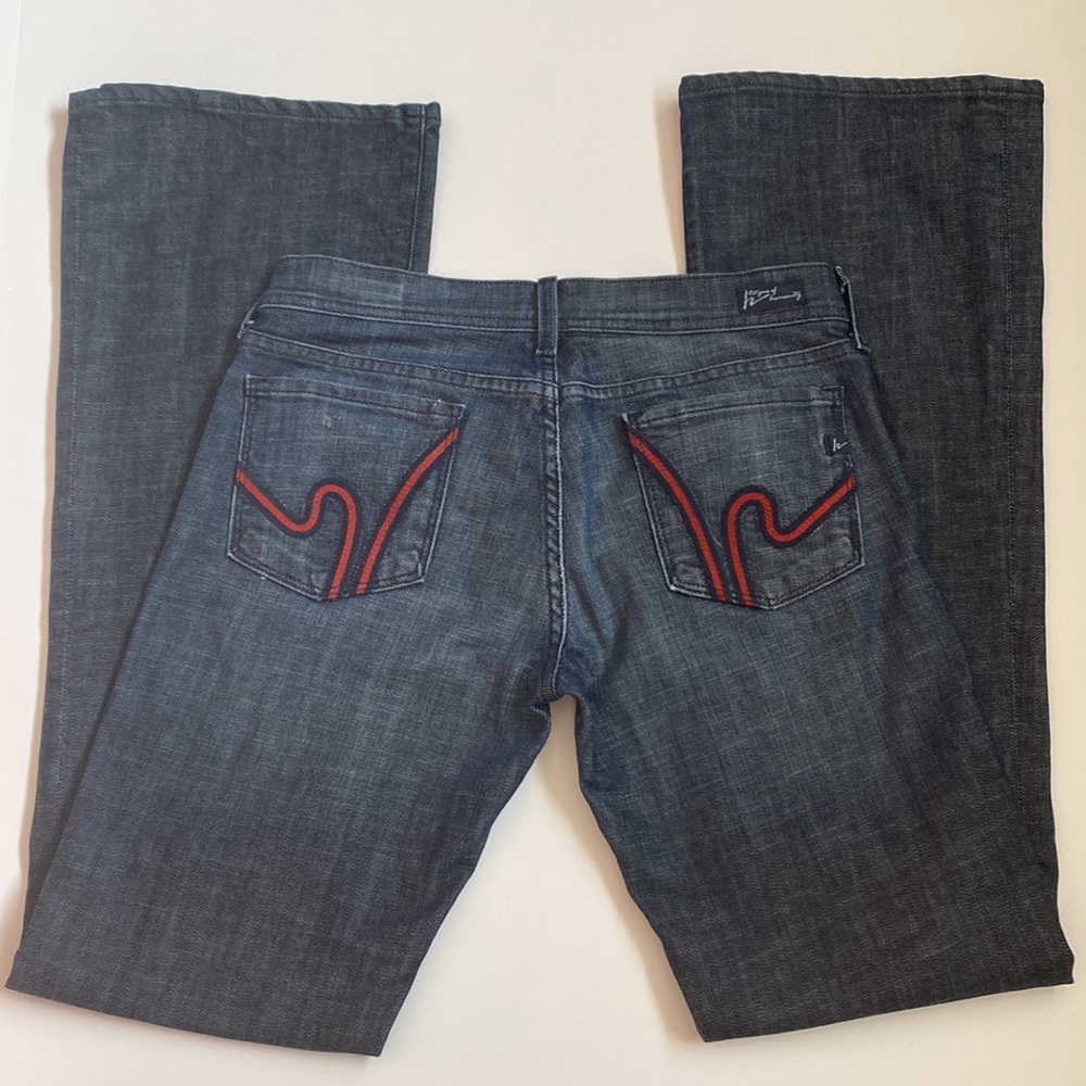 Citizen Of Humanity Jeans Womens 29 Wimbledon #144 Ingrid Flare Denim Pants
